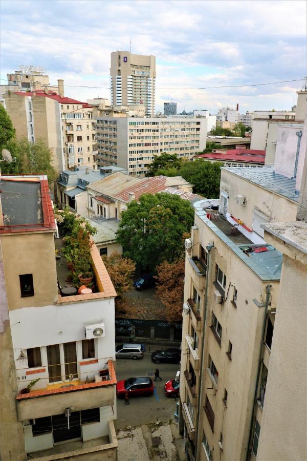 Athenee Palace Apartment - Panoramic View Terrace & Balcony - Free Minibar 부쿠레슈티 외부 사진