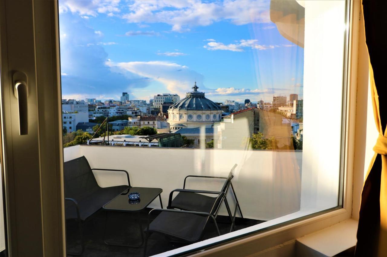 Athenee Palace Apartment - Panoramic View Terrace & Balcony - Free Minibar 부쿠레슈티 외부 사진